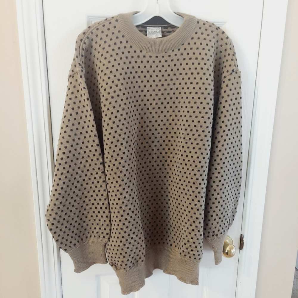 NWOT COUNTRY ROAD AUSTRALIA MEN'S PURE WOOL LUXE SWEATER LG. 42-44 $350